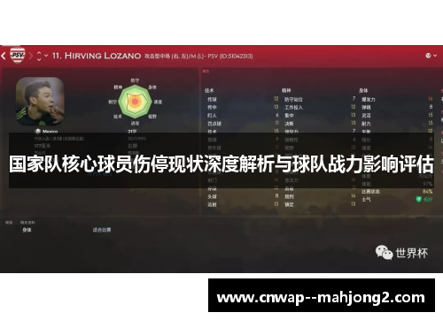 国家队核心球员伤停现状深度解析与球队战力影响评估